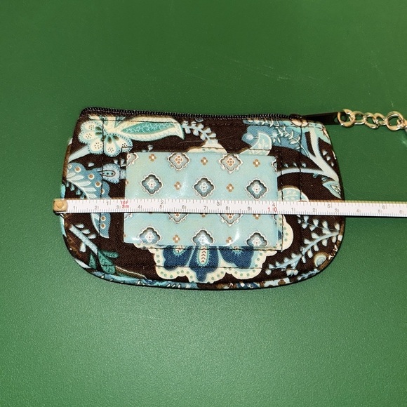 Vera Bradley RETIRED Pattern - Java Blue ID and change purse - Picture 5 of 6